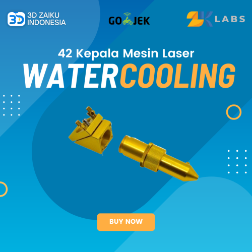 Zaiku CNC LS CO2 Laser Head 42 Kepala Mesin Laser Lensa 18 mm